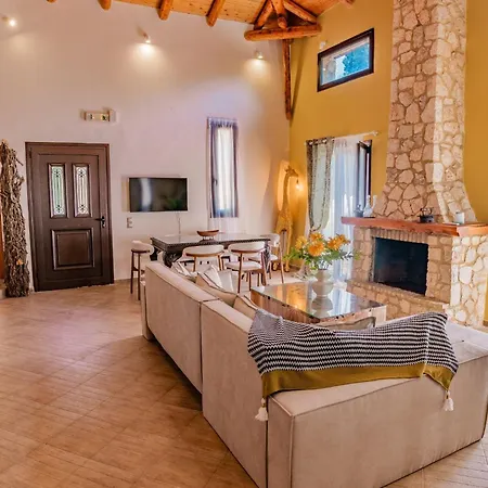 Fuoco, Lefkas G-villas, A Luxury With Private Pool, 10 Mins Drive From The Villa Marandokhórion
